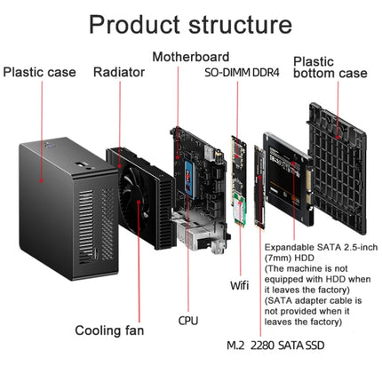 Jumper N305Hi Mini PC 16GB+512GB Octa Core Compact Ultra by jumper