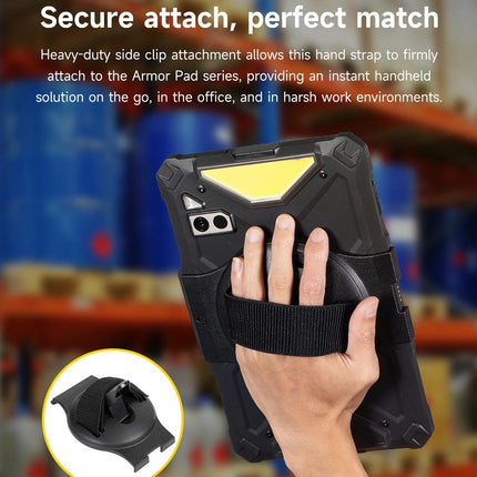 Ulefone UAS02 Soporte de Mano para Tablet Armor Pad 4 4 Ultra Negro Rotación 360° Ergonomía Compacto