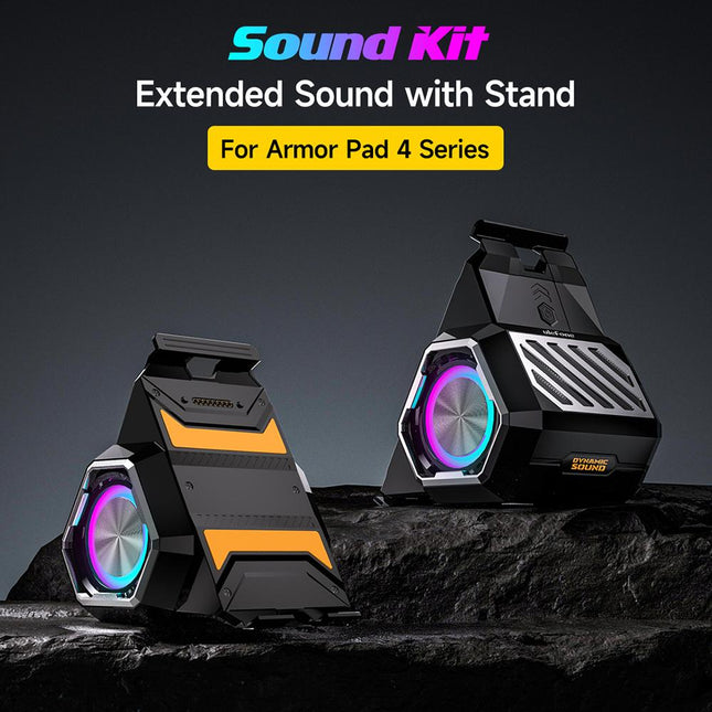 Ulefone Portable Holder Altavoz Bluetooth 9W IP54 para Armor Pad 4 Ultra Negro