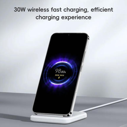 Xiaomi Vertical Stand Cargador 30 W Inalámbrico Qi Carga Rápida (Used)