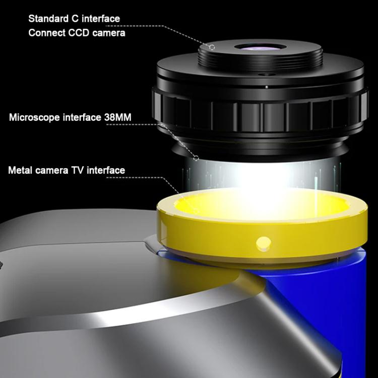 Mechanic Mic3 Microscopio Estereo Trinocular 4K Cámara Profesional