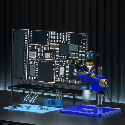 Mechanic Mic3 Microscopio Estereo Trinocular 4K Cámara Profesional