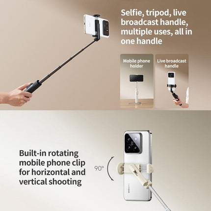 Xiaomi Selfie Stick Mini Inalámbrico 520mm Color Blanco