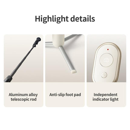 Xiaomi Selfie Stick Mini Versión Negra 520mm Bluetooth