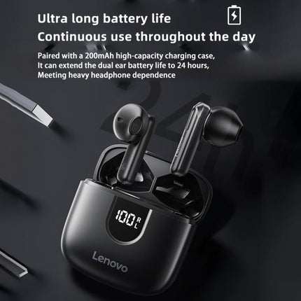 Lenovo EA120 Auriculares Bluetooth 5.4 Semiinternos Confort Ergonómico Todo El Día Y Batería Prolongada