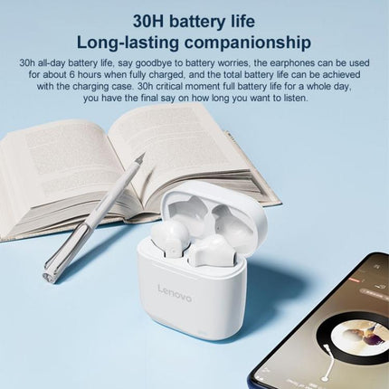 Lenovo TC3302 Auriculares Inalámbricos Bluetooth 5.3 Confort Ergonómico