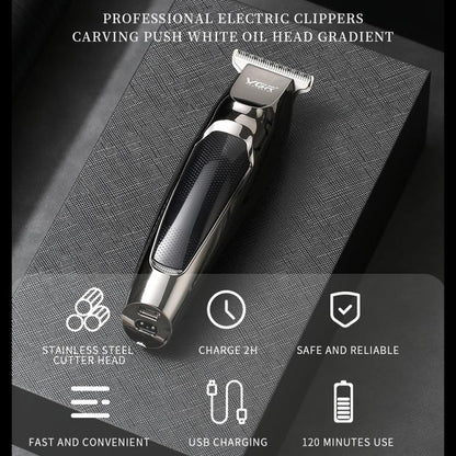 VGR V-070 Cortadora De Pelo Eléctrica 10W USB Portátil Para Uso Doméstico