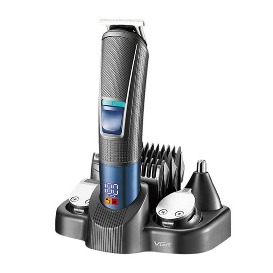 VGR V-108 Cortadora De Cabello Eléctrica 10 En 1 Pantalla