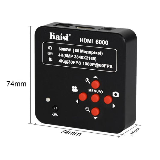 Kaisi HDMI 6000 Cámara Industrial para Microscopio 60MP