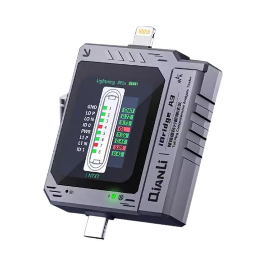 Qianli iBridge A3 Probador De Análisis De Conectores Detección Corriente