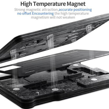 Qianli 4 En 1 Plataforma BGA Reballing Magnética iPhone 16