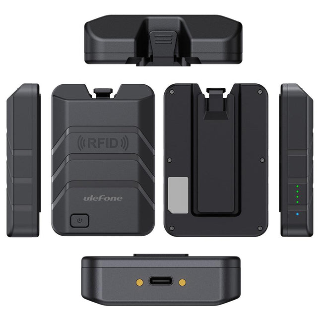 Ulefone Bluetooth 5.2 Lector RFID portátil UHF batería 1600mAh etiquetas 20 unidades