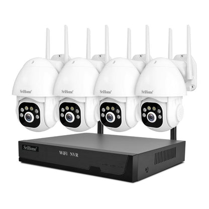 SriHome NVS001E-IPC039B Sistema de cámaras inalámbricas 5MP