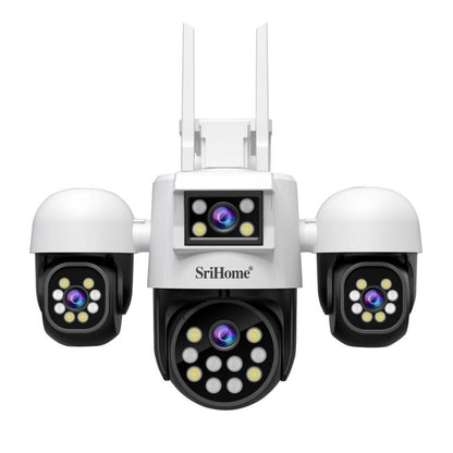 SriHome SH069 Cámara De Seguridad Con Zoom Digital 3X Para Hogar