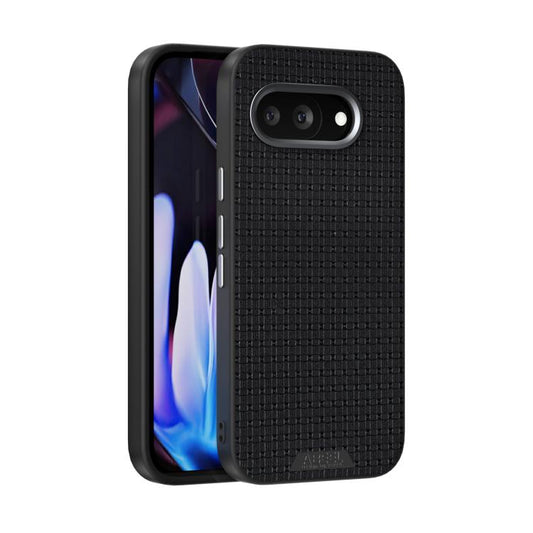 Funda de cuero con patrón ABEL Ruyi 6D Micro Relief MagSafe para teléfono, For Google Pixel 9a, For Google Pixel 9 Pro XL, For Google Pixel 9 / 9 Pro