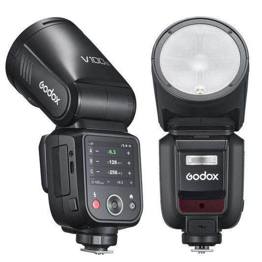 Godox V100 Round Head TTL Flash Externo con Cabezal Redondo Profesional