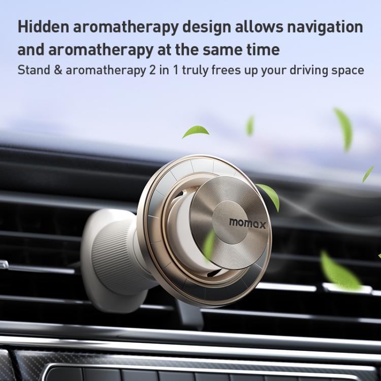 MOMAX CM35 Magnetic Soporte Aromaterapia Coche Relaxaire