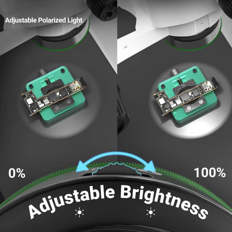 2UUL MS97 Microscopio Dust Proof Luz Polarizada Pro