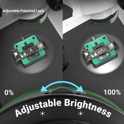 2UUL MS97 Microscopio Dust Proof Luz Polarizada Pro