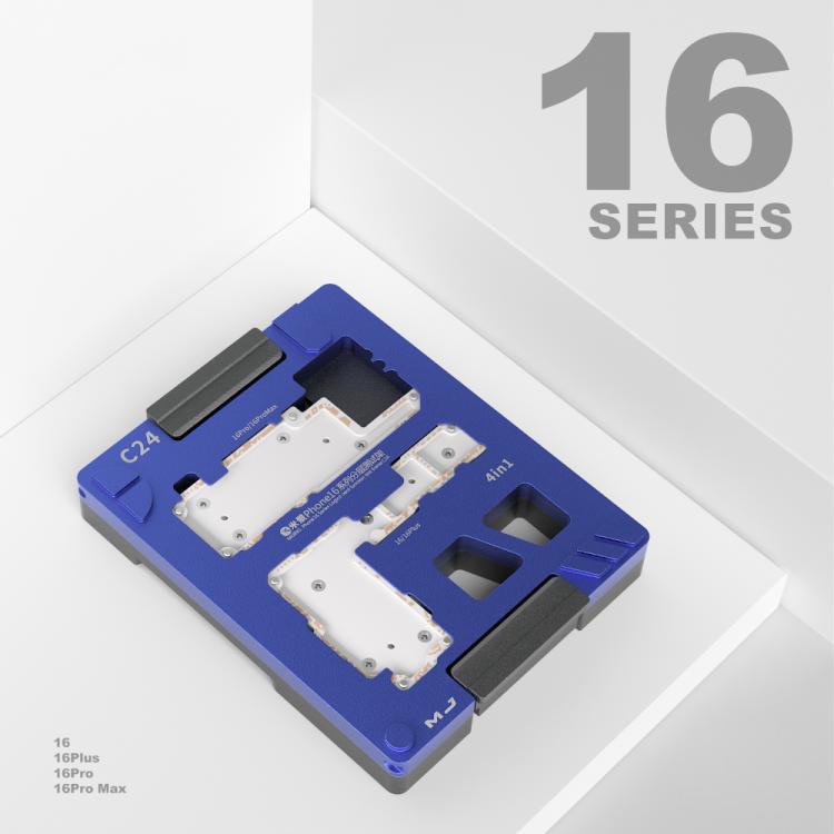 Mijing C24 Fixture De Pruebas Para iPhone 16 Diseño Hueco