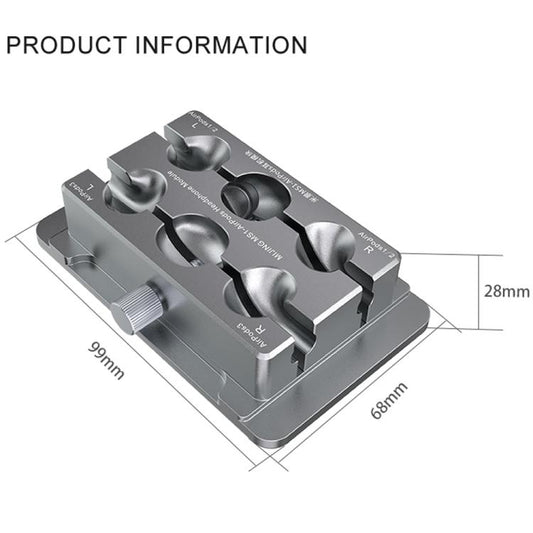 Mijing MS1 AirPods Auriculares Reparación Sin Huellas
