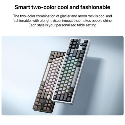 Xiaomi Mechanical Keyboard MK71 Pro Teclado Mecánico 71 Teclas Batería 7800mAh Triple Conexión RGB