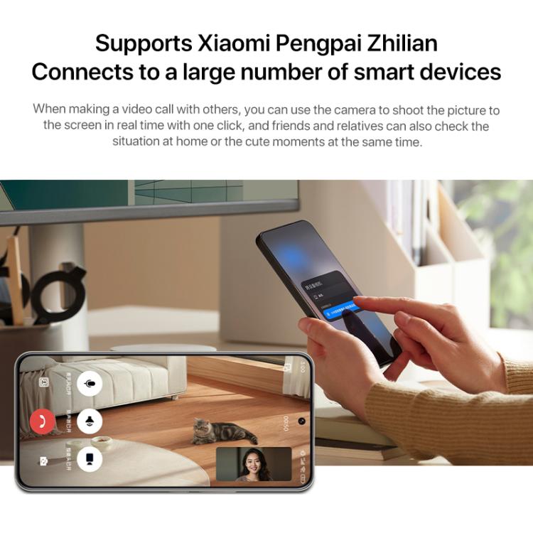 Cámara Inteligente Original Xiaomi 4MP Video Llamadas IA, 3.5"