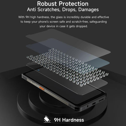 Protector de pantalla templado Ulefone Armor 21 9H 0.33mm 2 piezas pack