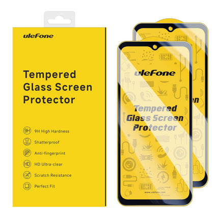 Protector de pantalla templado Ulefone Armor 22 9H 0.33mm 2 piezas pack