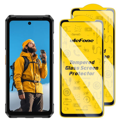 Ulefone 9H HD Protector Pantalla Antihuellas Templado Pack 2