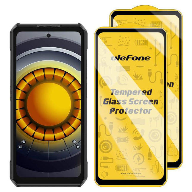Ulefone 9H HD Protector Pantalla Antihuellas Templado Pack 2