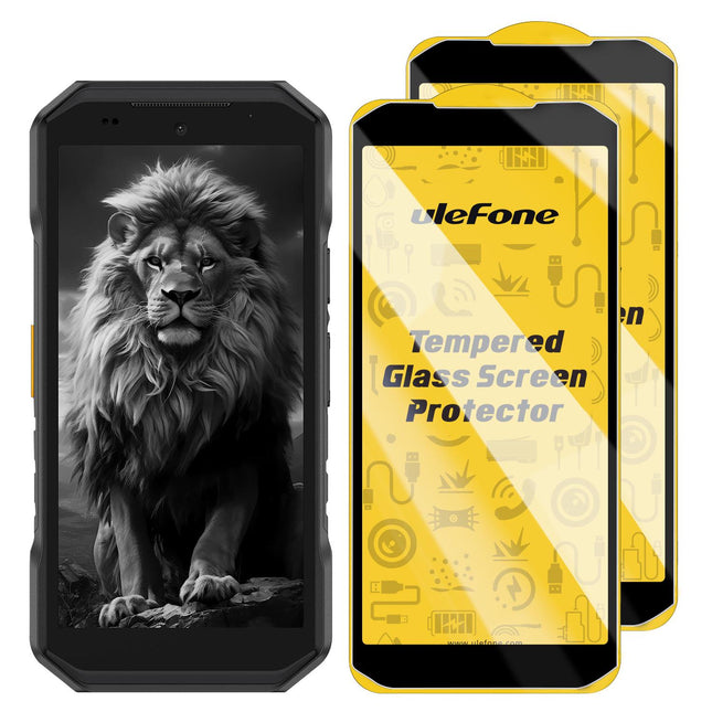 Protector de pantalla templado 9H Ulefone Armor X32 / X32 Pro 5G 0.33mm 2 piezas pack