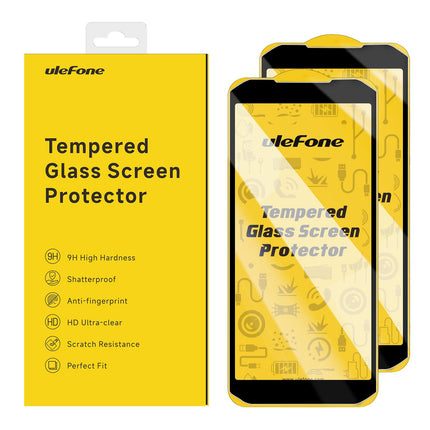 Protector de pantalla templado 9H 0.33mm para Ulefone Armor X32 y X32 Pro 5G pack 2 piezas