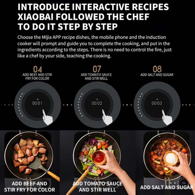 Xiaomi Mijia Smart Ultrathin Induction Cooker 2100W Cocina de Inducción