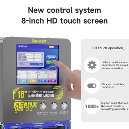 Mechanic GAN-03 Fenix Laminadora Inteligente Universal 16 Pulgadas