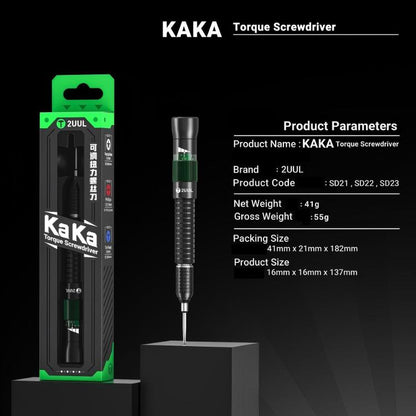 2UUL KAKA Destornillador Torque Magnético 0.35-0.55 Nm