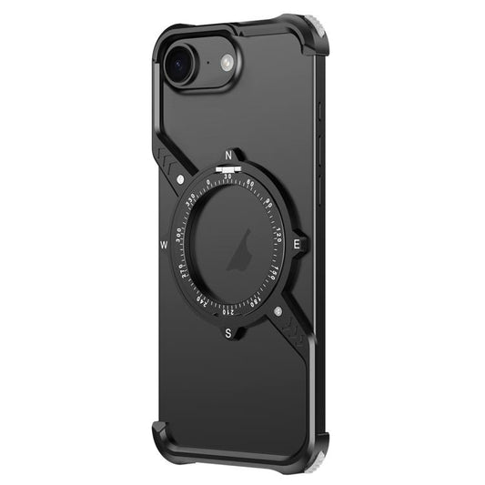 Funda De Teléfono MagSafe Metálica S Shape 360 Para iPhone 16 Pro Max Con Protección Airbag