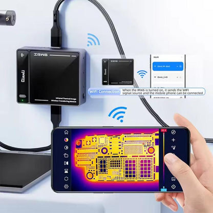 QianLi IRW6 Módulo Inalámbrico de ImágenesTérmicas WiFi Tiempo Real