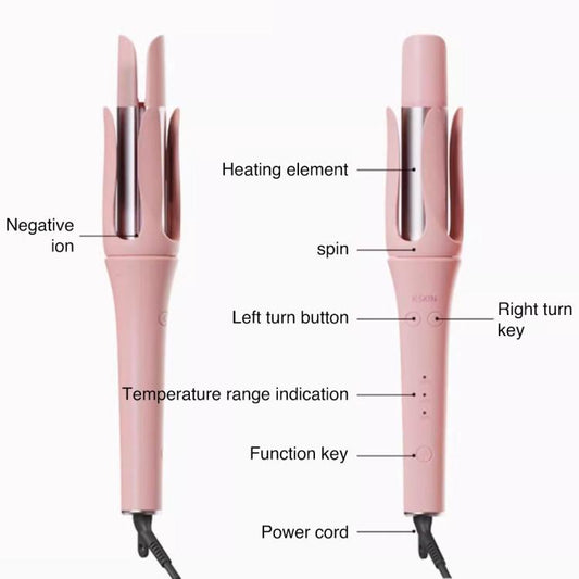 K-SKIN K3 Rizador Electrico Automatico Calentador Extendido