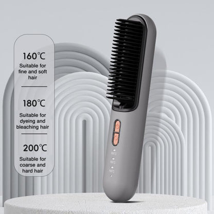 K-SKIN KD382B Peine Alisador Inalámbrico Ion Negativo