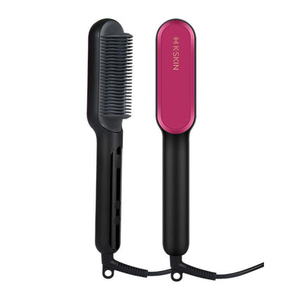 K-SKIN KD3800 Peine Alisador PTC Cabello Doble Modo