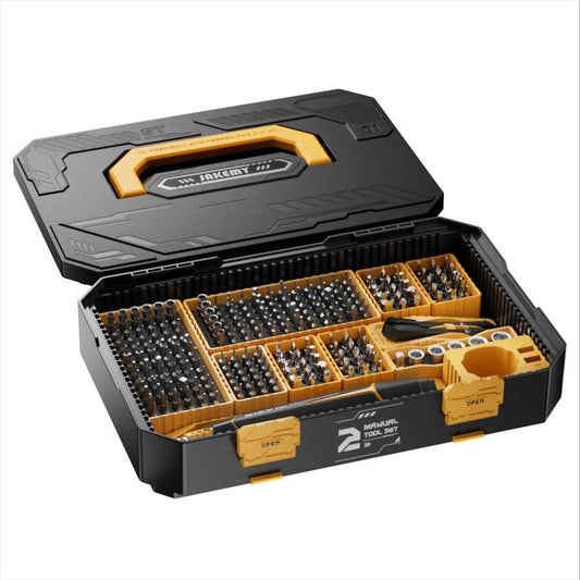 Jakemy JM-8198 Caja de Herramientas 135 en 1 Componentes Modulares