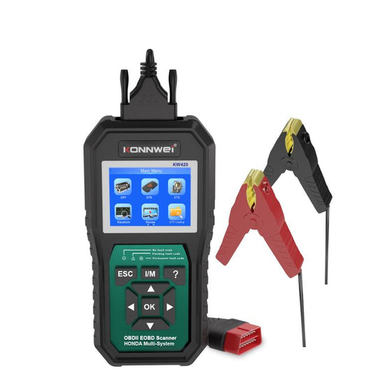 KONNWEI KW420 Escáner OBD2 Pantalla Color 2.8 Pulgadas