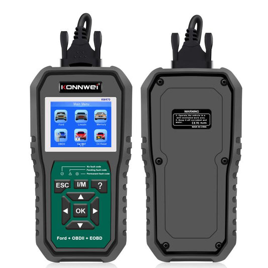 KONNWEI KW470 Escáner OBD2 Ford Pantalla Color 2.8 Pulgadas Moderno