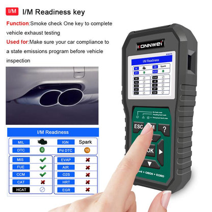 KONNWEI KW470 Escáner OBD2 Ford Pantalla Color 2.8 Pulgadas Moderno