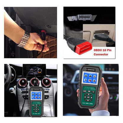 KONNWEI KW470 Escáner OBD2 Ford Pantalla Color 2.8 Pulgadas Moderno