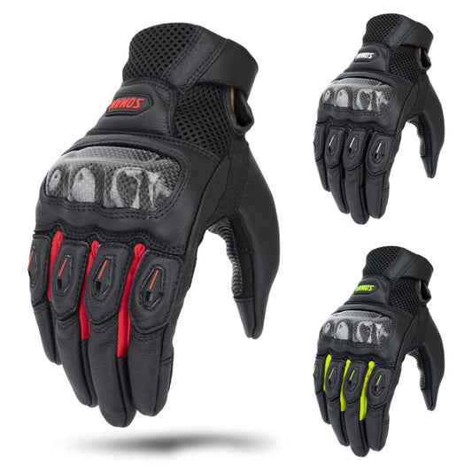 SOMAN MG21 Guantes De Moto Off Road Protección Con Fibra De Carbono