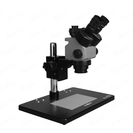 Kaisi 6558 Microsocpio Trinocular 6.5-58X Synchronous Zoom