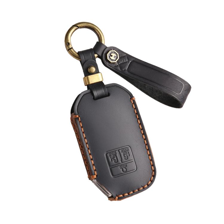 Kia B087 Protector de Llave Cuero Crazy Horse para Carnival