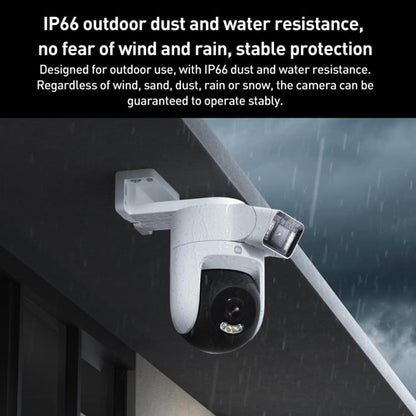 Xiaomi Cámara Exterior MJSXJ10HL Doble Sensor 5MP Resolución 3K a Prueba de Agua IP66